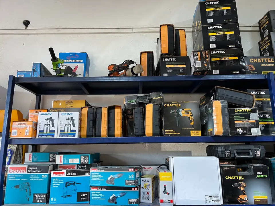 Chattel, Makita ve diğer markaların el aletleri