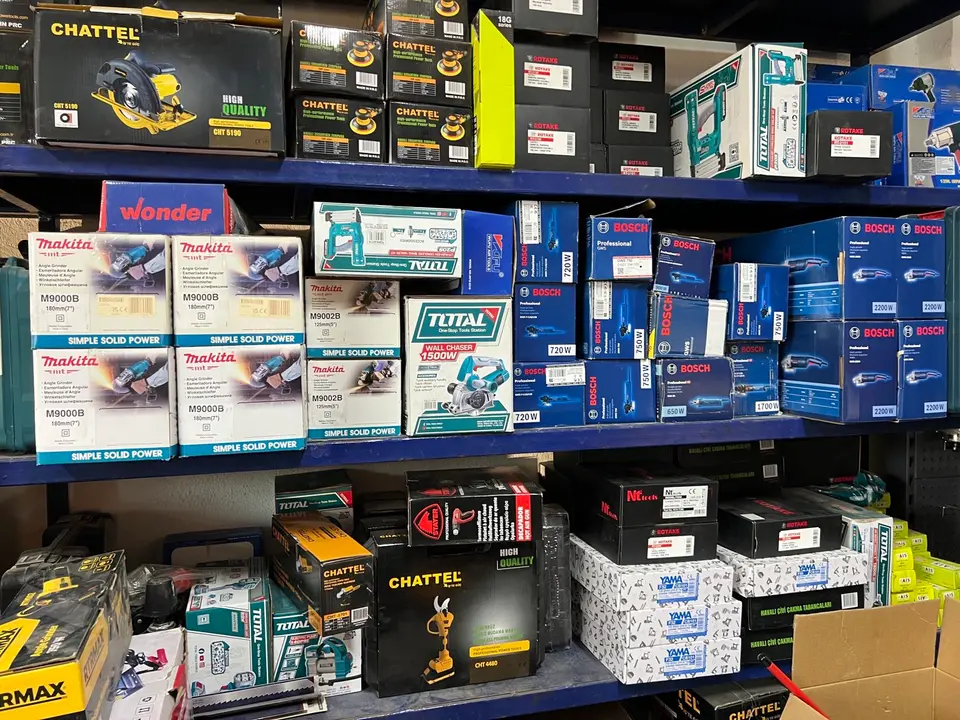 Bosch ve Makita taşlama makineleri