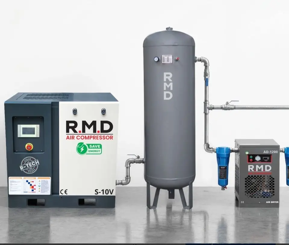 RMD S-10V R-Tech Vidalı Hava Kompresörü